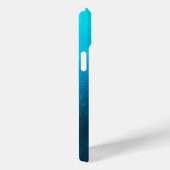 Glinsterende Turquoise Zeeschildpad | Kust Case-Mate iPhone Case (Achterkant / Rechts)