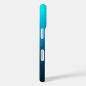 Glinsterende Turquoise Zeeschildpad | Kust Case-Mate iPhone Case (Achterkant / Rechts)