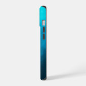 Glinsterende Turquoise Zeeschildpad | Kust iPhone 15 Case (Linkerkant)