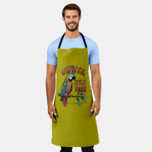 Glinsterende veren: klassieke papegaai op tak