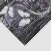 Glinsterende vleugels, vlinders Amethist Forest Tissuepapier (Detail)