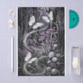 Glinsterende vleugels, vlinders Amethist Forest Tissuepapier (Craft)