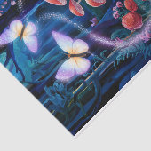 Glinsterende vleugels, vlinders betoverd bos tissuepapier (Detail)