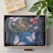 Glinsterende vleugels, vlinders betoverd bos tissuepapier (Geschenk)