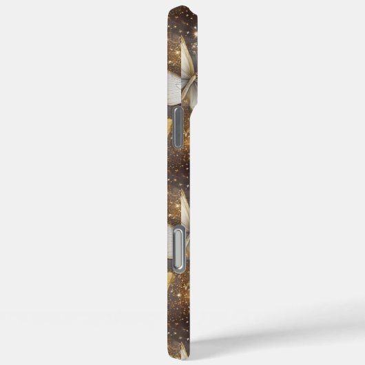 Glinsterende vlinder telefoonhoesje Case-Mate iPhone case (Achterkant / Rechts)