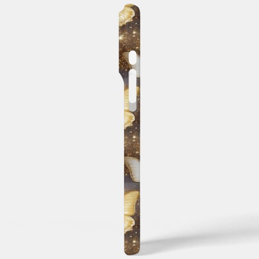 Glinsterende vlinder telefoonhoesje Case-Mate iPhone case (Achterkant / Links)