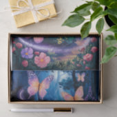 Glinsterende vlinders, etherische nachtelijke boss tissuepapier (Geschenk)