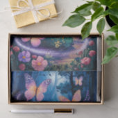 Glinsterende vlinders, etherische nachtelijke boss tissuepapier (Geschenk)