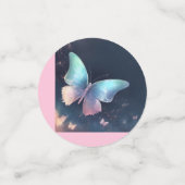  glinsterende vlindertafel Confetti (Kleine voorkant)