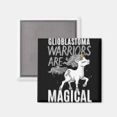 Glioblastoma Multiforme Warrior Grade Iv Astrocyto Magneet (Voorkant / Achterkant)