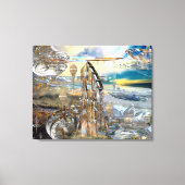 Glissade Station verpakt Canvas (Voorkant)