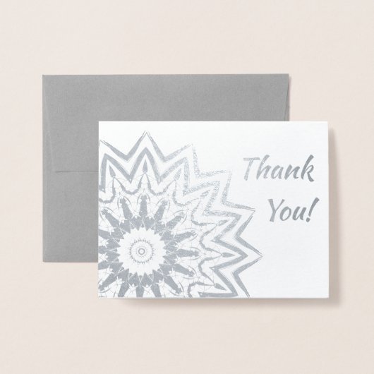 GlistenMandala Folie Kaarten (Voorkant met envelop)