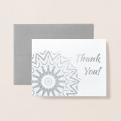 GlistenMandala Folie Kaarten (Voorkant met envelop)