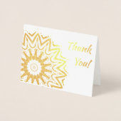 GlistenMandala Folie Kaarten (Voorkant)