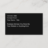 Glit And Glam Fashion Retail Store Business Cards  Visitekaartje (Achterkant)