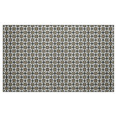 Glitch2 Black stippen sterren tegel Stof (Fat Quarter)