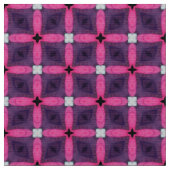Glitch2 Blauw en Paars Weaveweefsel van polyester Stof (Close Up)
