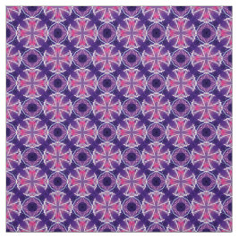 Glitch2 Blauwe Magenta-meubelstof Stof