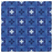 Glitch2 Blue White Furniture Stof (Close Up)