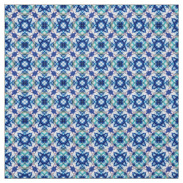 Glitch2 Blue White Furniture Stof