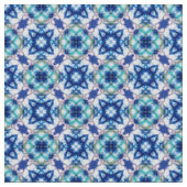 Glitch2 Blue White Furniture Stof (Close Up)