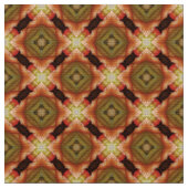 Glitch2 bruin gele geelkorften stof (Close Up)