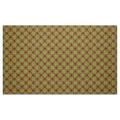 Glitch2 bruin gele geelkorften stof (Fat Quarter)