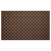 Glitch2 Bruin Rood patroon Stof (Fat Quarter)