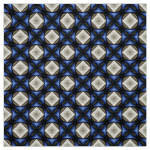 Glitch2 diamanten van staalblauw materiaal stof