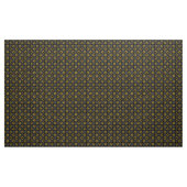 Glitch2 Ginger-bruin Blauwgroen weefsel Stof (Yard (91,4 cm))