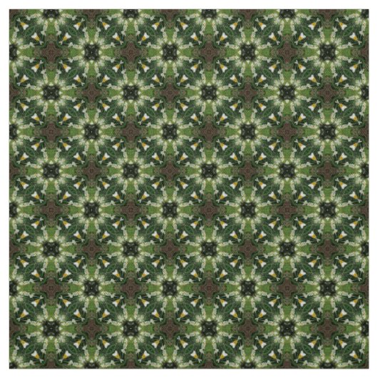 Glitch2 Groene Rookbruine structuur Stof (Swatch)