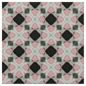 Glitch2 Light Grey Black Furniture Stof (Close Up)