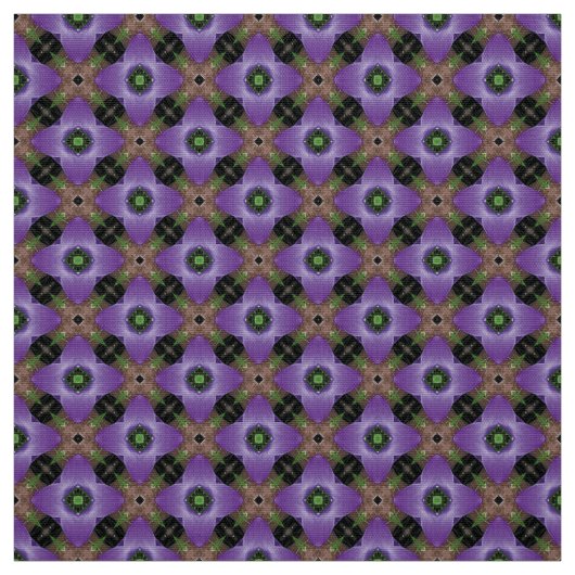 Glitch2 Paarse bruine meubelstof Stof (Swatch)