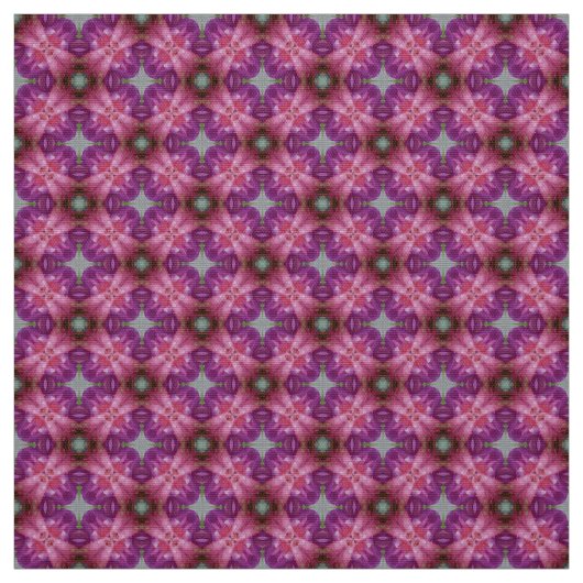 Glitch2 Rode violet paars patroonweefsel Stof (Swatch)
