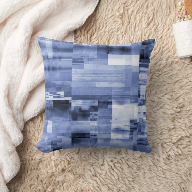 Glitch abstract gamer pattern kussen (Deken)
