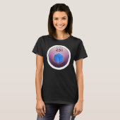Glitch Achievement minor refiner blue class T-shirt (Voorkant volledig)