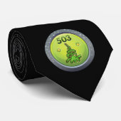 Glitch Achievement multi cultivator Stropdas (Opgerold)