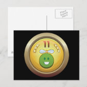 Glitch Achievement numismatizer griffin klasse Briefkaart (Voorkant / Achterkant)