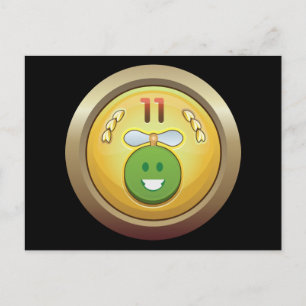 Glitch Achievement numismatizer griffin klasse Briefkaart
