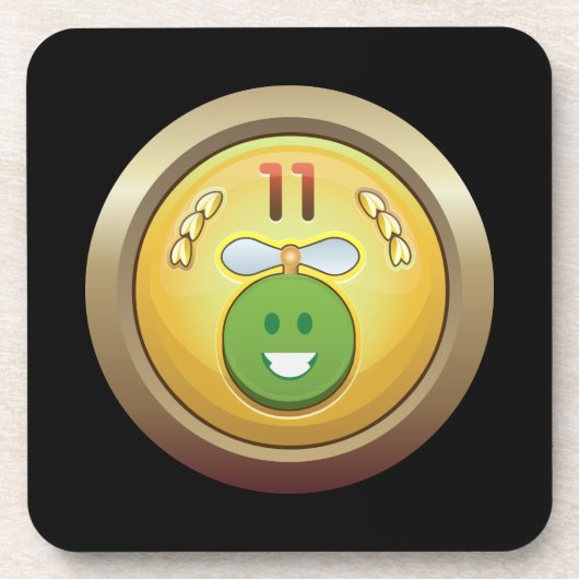 Glitch Achievement numismatizer griffin klasse Onderzetter (Voorkant)