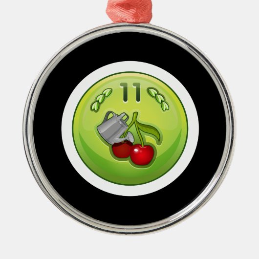 Glitch Achievement ok soaker Metalen Ornament (Voorkant)