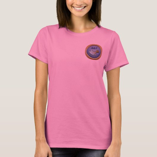 Glitch Achievement op dun ijs T-shirt (Voorkant)