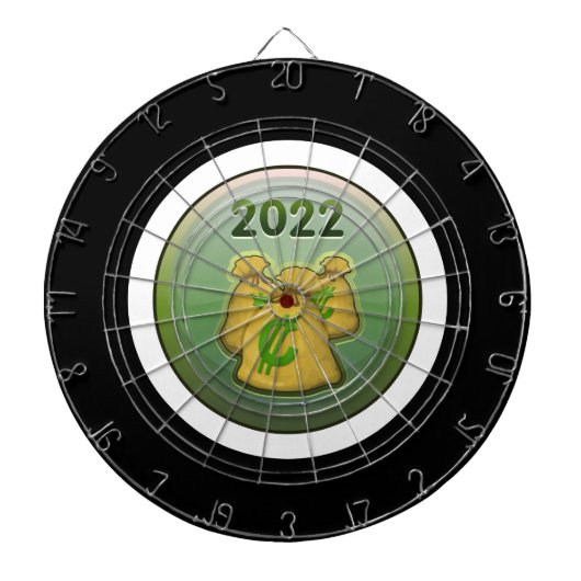 Glitch Achievement pennypincher Dartbord (Voorkant)