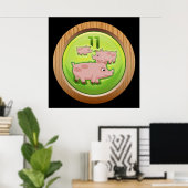 Glitch Achievement porter ii Poster (Thuiskantoor)