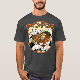 Glitch Anime Aesthetics Style Japan Grunge Vaporwa T-shirt