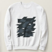 Glitch Art Men's Basic Sweatshirt (Design voorkant)