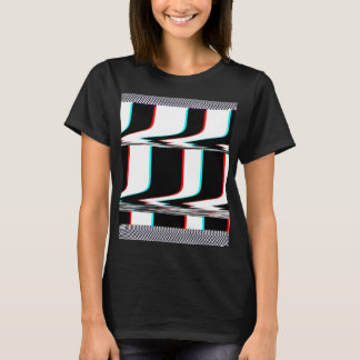 Glitch art T-shirt