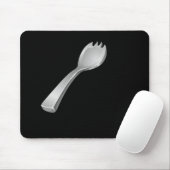 Glitch: artefact platinumium spork muismat (Met muis)