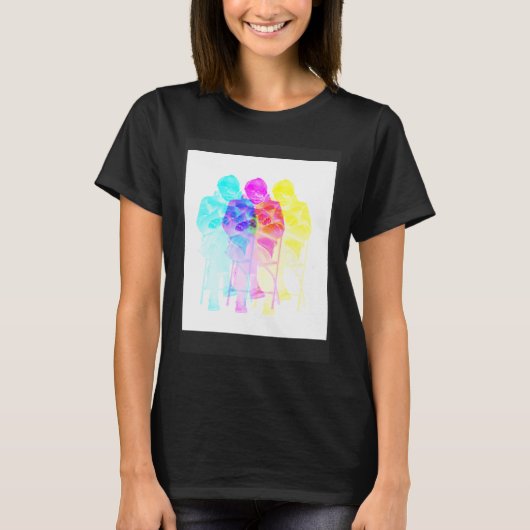 Glitch Bernie u2013 Meme Bernie Sanders T-shirt (Voorkant)