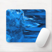 Glitch Blue Muismat (Met muis)
